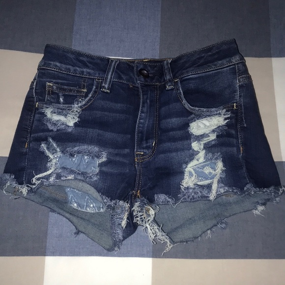 American Eagle Outfitters Pants - American Eagle Jean Shorts High Rise Shortie Size 2 Like New maybe worn once